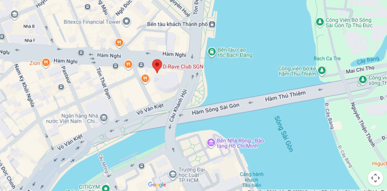 Bản đồ Drave Club, 21 Hàm Nghi
